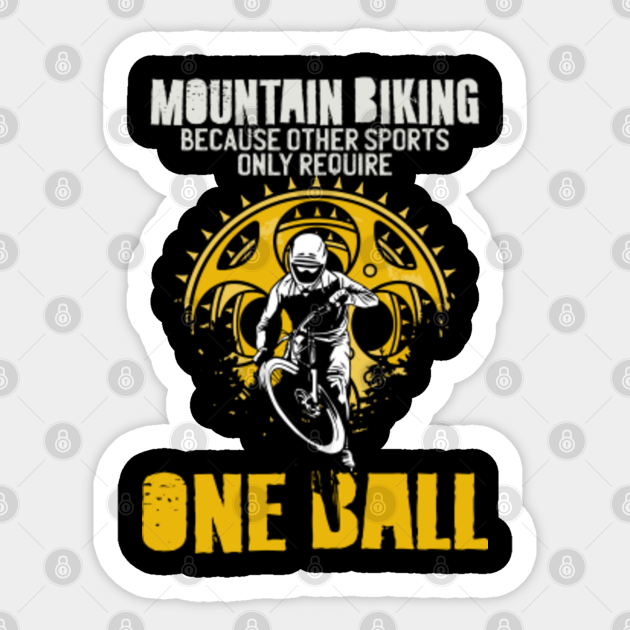 funny mountain bike stickers